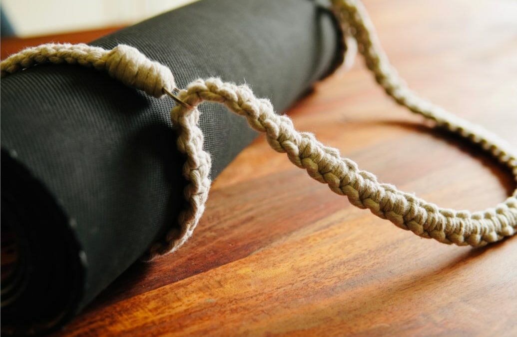 Macrame Yoga Mat Strap